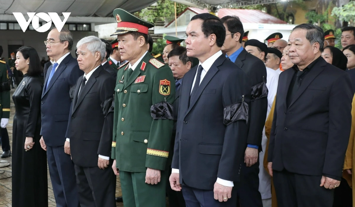 Cử hành trọng thể Lễ viếng nguyên Chủ tịch nước Trần Đức Lương - ảnh 13