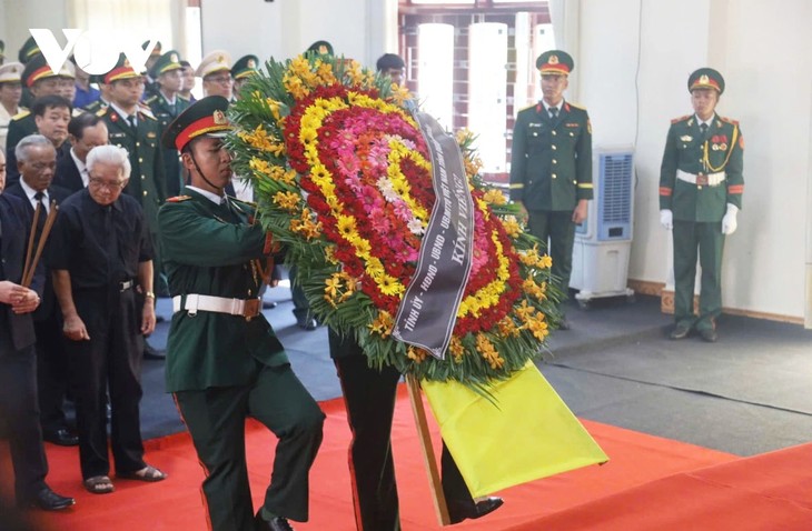 Cử hành trọng thể Lễ viếng nguyên Chủ tịch nước Trần Đức Lương - ảnh 22