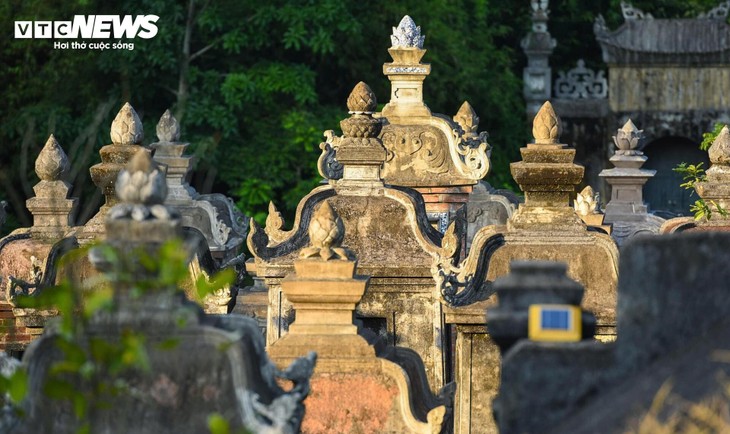 Chiêm ngưỡng ngôi chùa cổ vùng Kinh Bắc có vườn tháp lớn nhất Việt Nam - ảnh 10