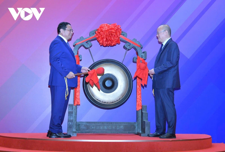 Toàn cảnh chuyến công tác Trung Quốc của Thủ tướng Phạm Minh Chính - ảnh 14