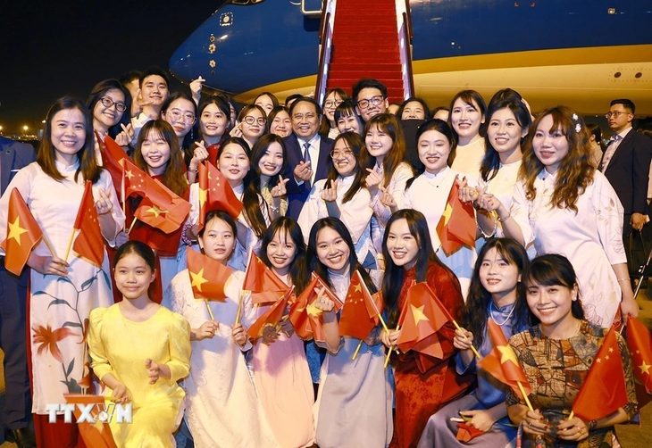 Toàn cảnh chuyến công tác Trung Quốc của Thủ tướng Phạm Minh Chính - ảnh 18