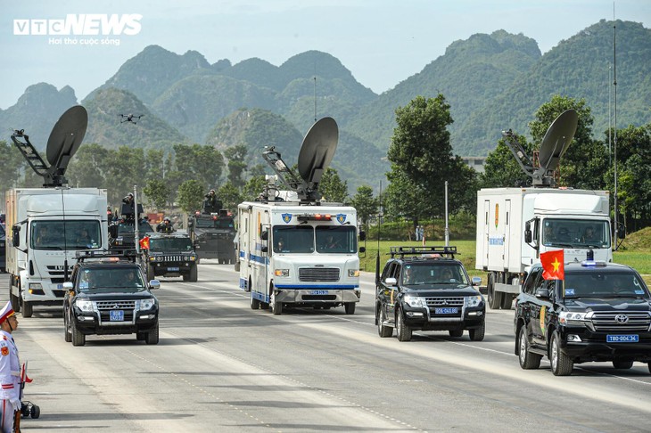 Tên lửa, xe chiến đấu 'Made in Vietnam' phô diễn sức mạnh tại buổi hợp luyện A80 - ảnh 26
