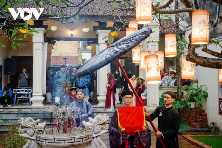 Sắc xuân Thăng Long trở về qua những nghi lễ giữa phố cổ - ảnh 18