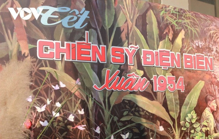 Du khách hào hứng trải nghiệm không gian “Tết chiến sĩ Điện Biên - Xuân 1954” - ảnh 1