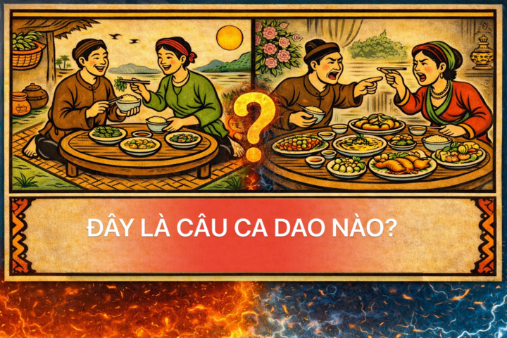 Đố vui “hack não“: 9/10 người xem đoán sai câu ca dao này - ảnh 1