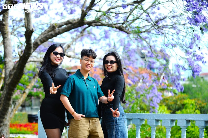 Ngắm Đà Lạt tím biếc trong nắng tháng Ba - ảnh 5