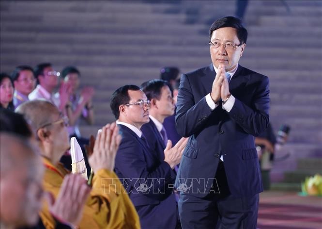 2019 유엔 베삭 대제전: 세계평화 기원 꽃등 축제 - ảnh 2