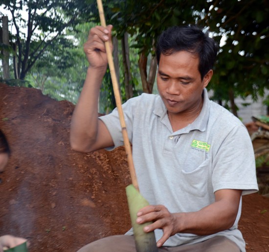 “Canh thụt” - món ăn đậm đà bản sắc của đồng bào M’Nông - ảnh 2