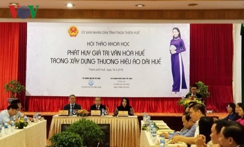 Thừa Thiên Huế: Phát huy giá trị văn hóa Huế trong xây dựng thương hiệu Áo dài Huế - ảnh 1