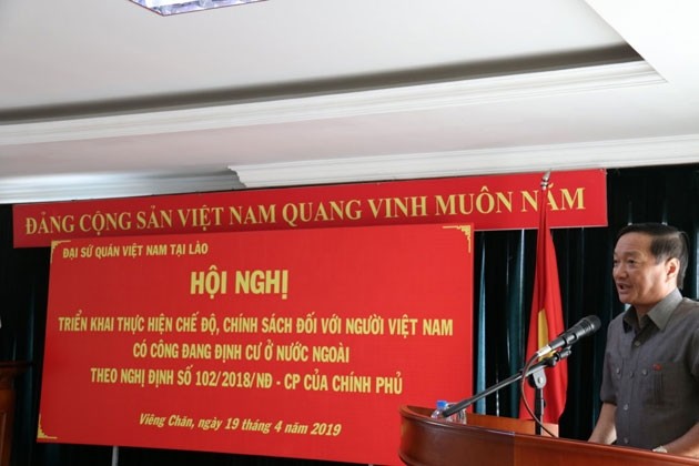 Triển khai chính sách với người có công đang định cư ở nước  ngoài - ảnh 1