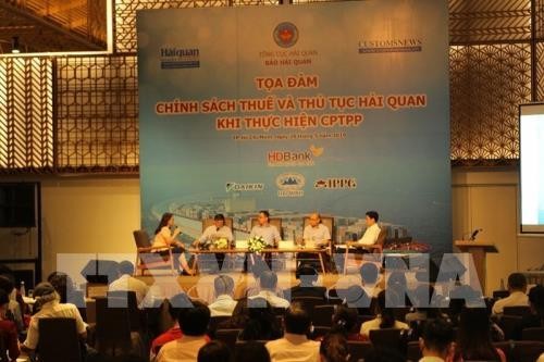 Tọa đàm “Chính sách thuế và thủ tục hải quan khi thực hiện CPTPP” - ảnh 1