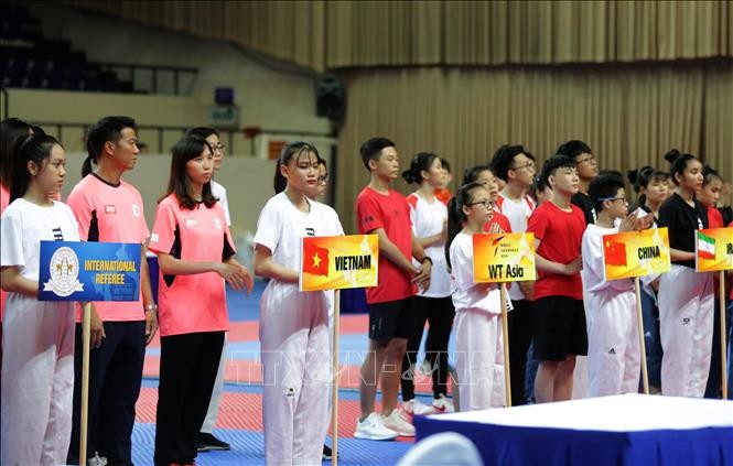 Khai mạc Giải Vô địch Taekwondo châu Á mở rộng lần thứ 2 năm 2019 - ảnh 1