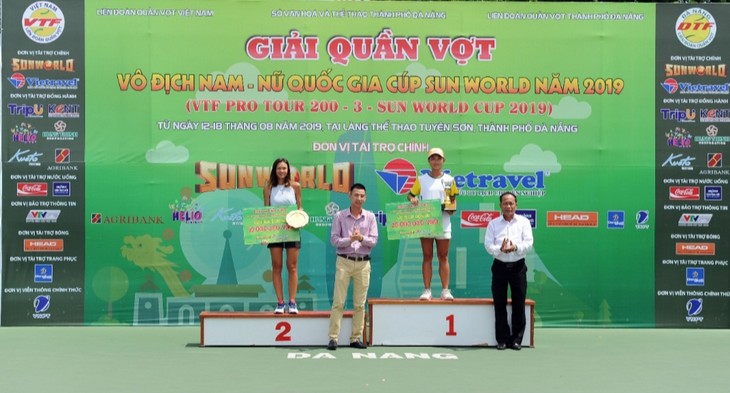 Kết thúc giải quần vợt VTF Pro Tour 200 - 3 - Sun World Cup 2019 - ảnh 1