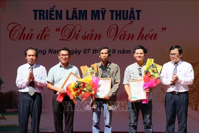 Triển lãm mỹ thuật “Di sản văn hóa“ - ảnh 1