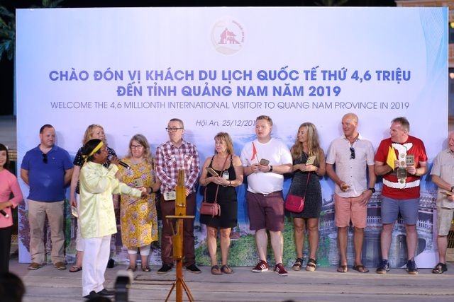 Quảng Nam đón vị khách du lịch quốc tế thứ 4,6 triệu năm 2019 - ảnh 1