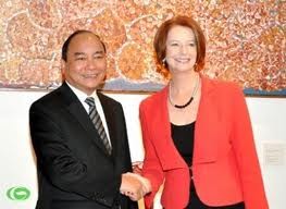 Deputi PM Nguyen Xuan Phuc berkunjung di Australia - ảnh 1