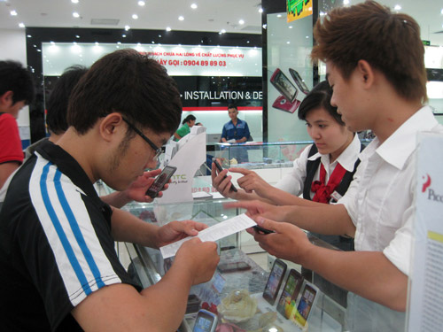 Perkembangan  handphone di Vietnam - ảnh 2