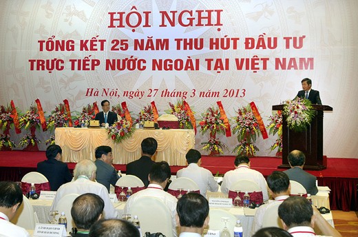  Konferensi evalusasi  atas masa 25 tahun penyerapan investasi  asing  langsung di Vietnam - ảnh 1