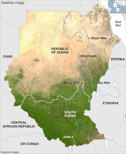 Sudan memperbaiki hubungan dengan Sudan Selatan - ảnh 1