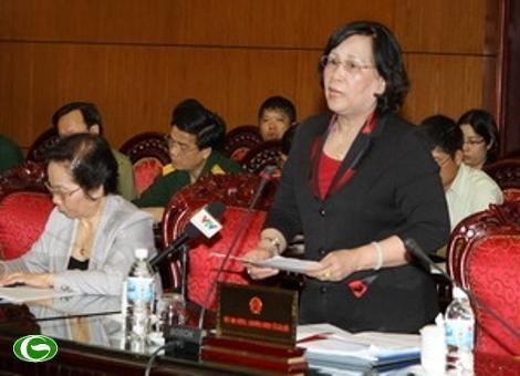 MN Vietnam melakukan  interpelasi terhadap Menteri Tenaga Kerja, Prajurit Penyandang Cacad dan Sosial - ảnh 1