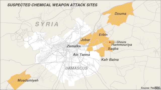 Para pakar PBB memulai mendaftarkan gudang senjata kimia Suriah - ảnh 1