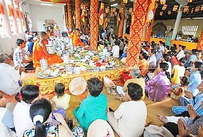 Peringatan  Festival Sen Dolta dari rakyat etnis Khmer - ảnh 1