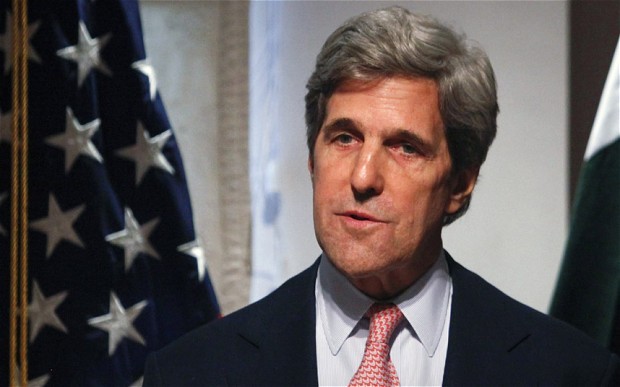  Menlu AS John Kerry melakukan kunjungan mendadak di Afghanistan - ảnh 1