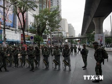 Thailand: Polisi menangkap demonstran yang melanggar larangan - ảnh 1