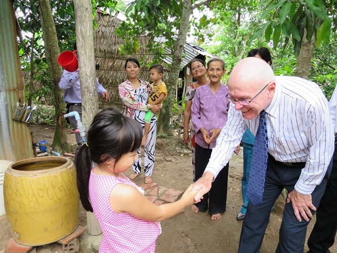 Australia membantu proyek-  proyek perkembangan berskala kecil  di VN - ảnh 1