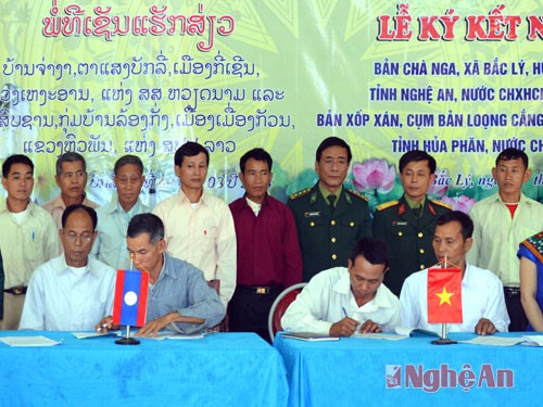 Kaitan perasaan  antar dukuh- kawasan  perbatasan Vietnam-Laos - ảnh 1