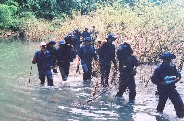 Kisah tentang pekerjaan mencari tulang-belulang  kawasan sekesatuan di propinsi Dong Nai - ảnh 1