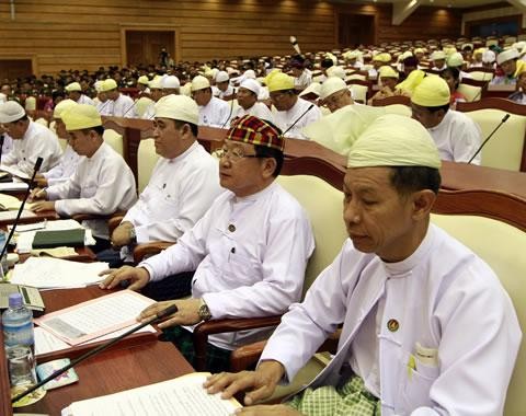 Parlemen Myanmar angkatan baru membuka sidang pertama - ảnh 1