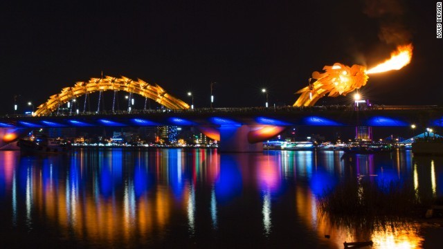 Perkenalan VOV mengenai jembatan Rong di kota Da Nang (Vietnam Tengah) - ảnh 1