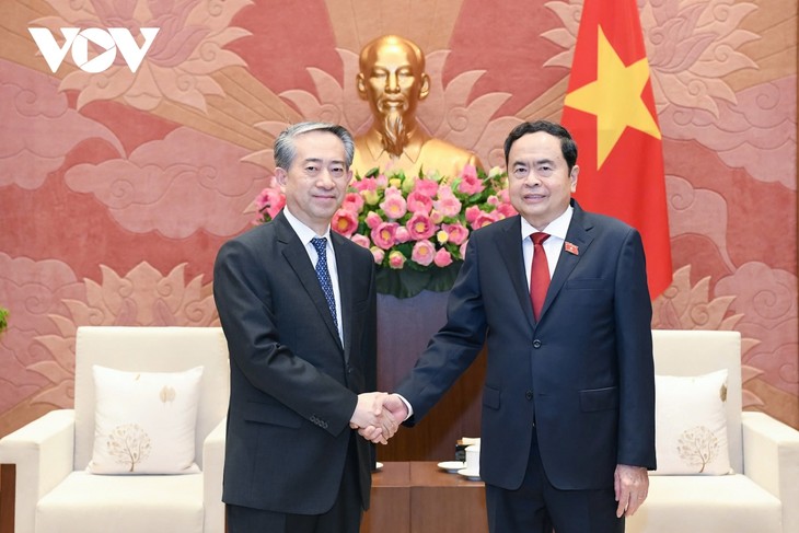 L’Ambassadeur de Chine au Vietnam reçu par Trân Thanh Mân - ảnh 1