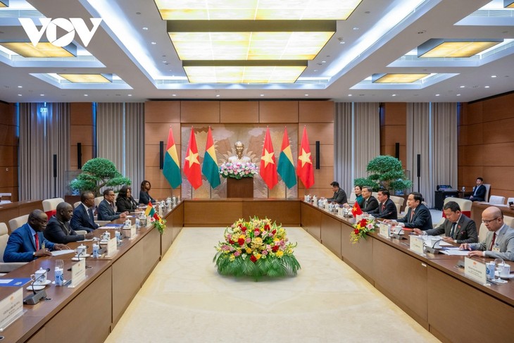 Trân Thanh Mân rencontre le président de la Guinée-Bissau - ảnh 1