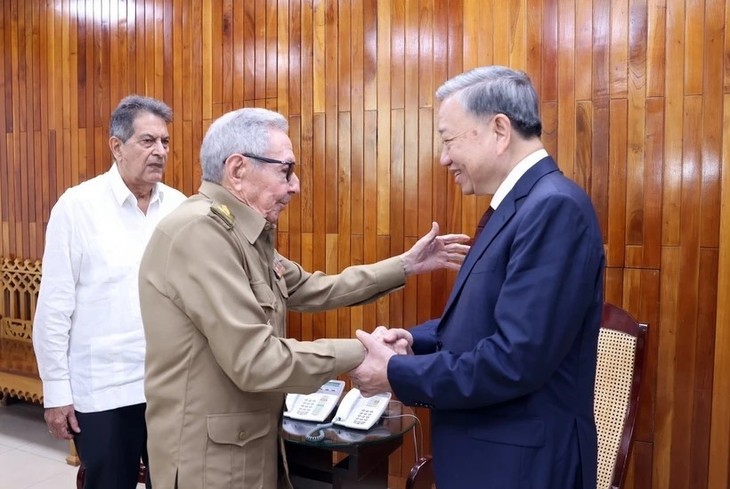 Tô Lâm salue Raul Castro, leader de la Révolution cubaine - ảnh 1