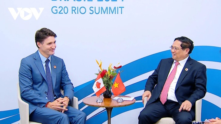 Rencontres de Pham Minh Chinh en marge du sommet du G20 - ảnh 5