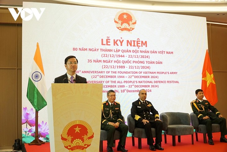 Vietnam: Double anniversaire militaire célébré de Moscou à New Delhi - ảnh 1