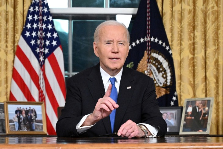 Joe Biden livre son dernier discours présidentiel - ảnh 1