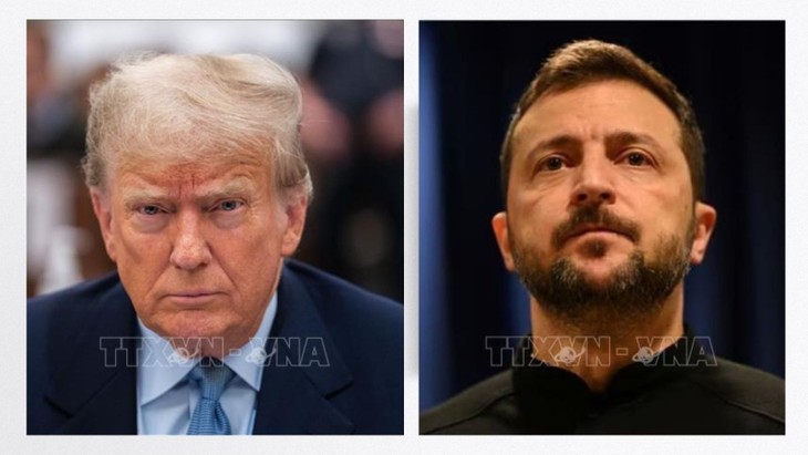 Entretien téléphonique entre Donald Trump et Volodymyr Zelensky - ảnh 1