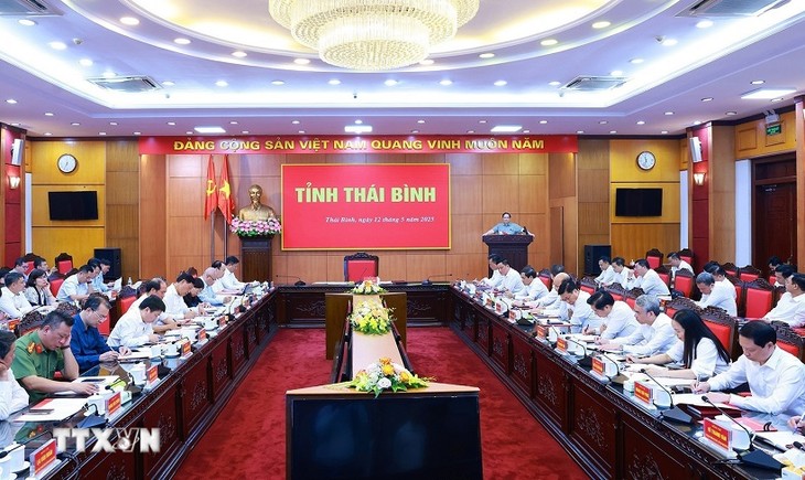 Pham Minh Chinh: Thai Binh doit identifier les priorités pour accélérer sa croissance économique - ảnh 2