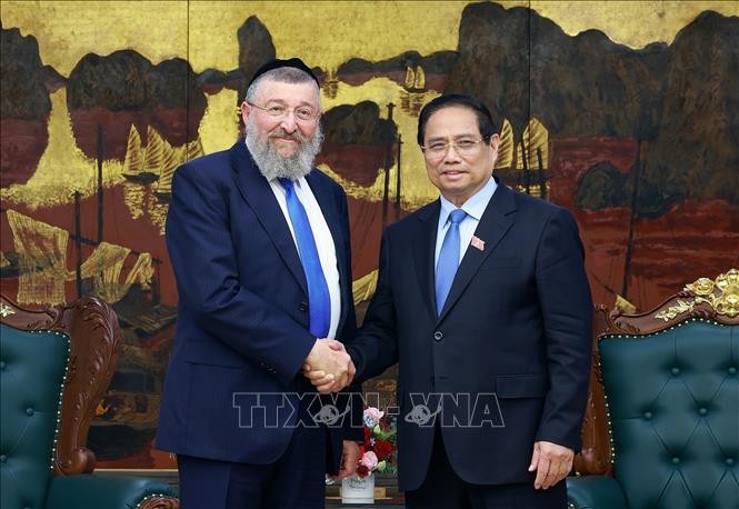 Le Premier ministre Pham Minh Chinh reçoit le ministre israélien du Travail - ảnh 1