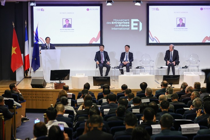 Pham Minh Chinh au Forum des entreprises Vietnam – France - ảnh 1