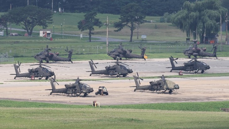 Début des exercices militaires américano-sud-coréens  - ảnh 1