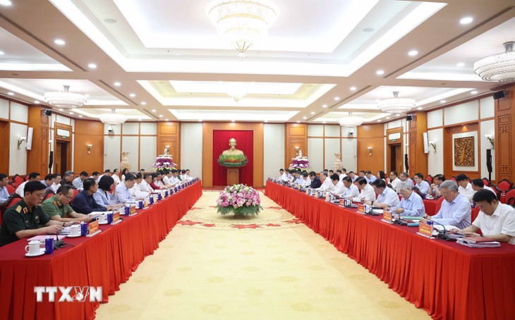 Tô Lâm trace la feuille de route 2025-2030 pour Hanoï et Hô-Chi-Minh-ville  - ảnh 1