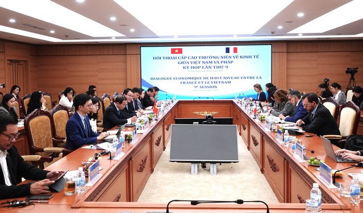 Le Vietnam et la France tiennent leur dialogue annuel de haut niveau sur l’économie - ảnh 1