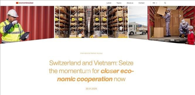 Economiesuisse appelle à saisir les opportunités de coopération avec le Vietnam - ảnh 1