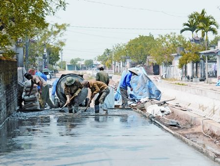 Строительство новой деревни в общине Тхюйван провинции Тхайбинь - ảnh 2