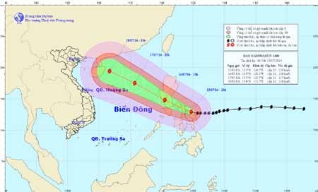 Вьетнам готов к борьбе с тайфуном «Раммасун» - ảnh 1