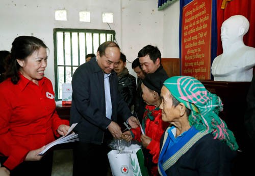 Le Premier ministre Nguyen Xuan Phuc à Cao Bang - ảnh 1